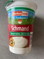 Mängden socker i Schmand