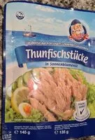 Mängden socker i Thunfischstücke in Sonnenblumenöl