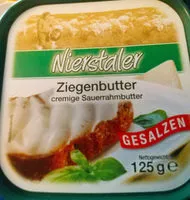 Mängden socker i Ziegenbutter