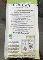 Mängden socker i Chi-cafe balance