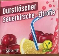 Mängden socker i Durstloescher Sauerkirsch Zitrone