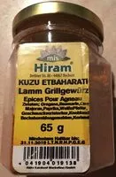 Mängden socker i Lamm Grillgewürz