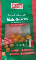 Mängden socker i Mais snack