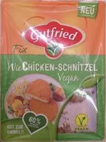 Mängden socker i Wie Chicken Schnitzel