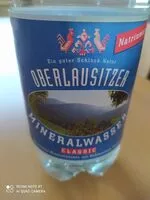 Mängden socker i Oberlausitzer Mineralwasser