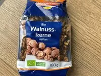 Mängden socker i Walnusskerne Hälften
