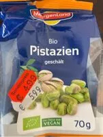 Mängden socker i Pistazien