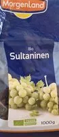 Mängden socker i Bio Sultaninen