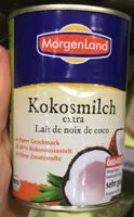 Mängden socker i Kokosmilch