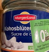 Mängden socker i Morgenland Kokosblüten zucker