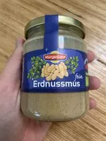 Mängden socker i Erdnussmus fein
