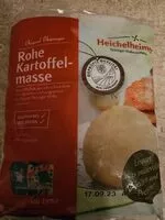 Mängden socker i rohe Kartoffelmasse