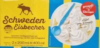 Mängden socker i Schweden Eisbecher