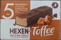 Mängden socker i HEXEN-Toffee