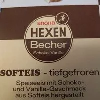 Mängden socker i Softeis Hexenbecher Schoko-Vanille