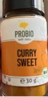 Mängden socker i Curry Sweet