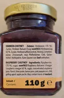 Mängden socker i Chutney Himbeere