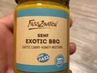 Mängden socker i Senf mit Honig, Curry und Chili