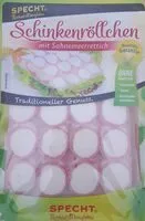 Mängden socker i Schinkenröllchen