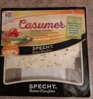 Mängden socker i Casumer Frischkäse Scheiben mit Lauch und Peppadew