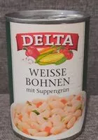 Mängden socker i Weiße Bohnen mit Suppengrün