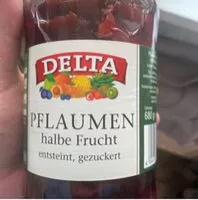 Mängden socker i Pflaumen