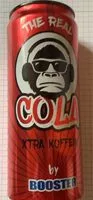 Mängden socker i The Real Cola by Booster