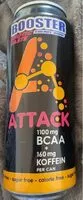 Mängden socker i Booster Attack Exotic