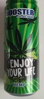 Mängden socker i Booster Hemp Energy Drink
