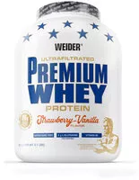 Mängden socker i Weider Protéines En Poudre Premium Whey Fraise-vanille