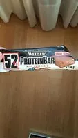 Mängden socker i 52% Weider Protein Bar, Low Carb, Milk Chocolate