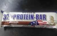 Mängden socker i Weider protein bar