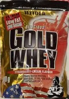 Mängden socker i Gold Whey Fraise