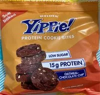 Mängden socker i YIippie! Protein cookie bites