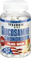 Mängden socker i Weider Nutrition Glucosamine & Chondroitin MSM