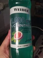 Mängden socker i Weider L carnitine Drink