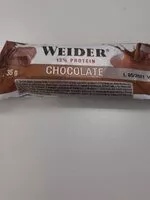 Mängden socker i Fitness & Energy Bar Chocolate - 35g x 1 (qty 24 = 1 Box)