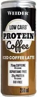 Mängden socker i Low carb protein coffee - iced coffee latte