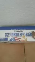 Mängden socker i 32% protein-bar