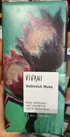 Mängden socker i Vollmilch Nuss