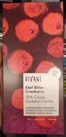 Mängden socker i Edel Bitter Cranberry 70% Ecuador-Caribe