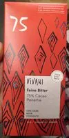 Mängden socker i Chocolat noir 75%
