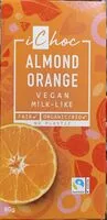 Mängden socker i Almond orange vegan milk-like