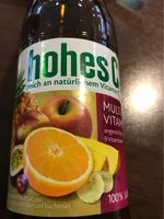 Mängden socker i Hohes C Multivitamin 1l