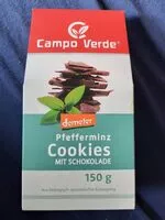 Mängden socker i Pfefferminz Cookies mit Schokolade