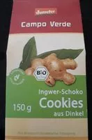 Mängden socker i Cookies ingwer schoco