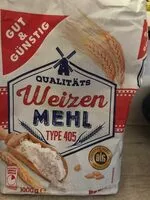 Mängden socker i Weizenmehl Typ 405