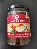 Mängden socker i Campo Verde Apfel und Holunderblüte