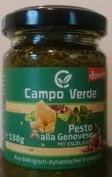 Mängden socker i Pesto alla Gevanese