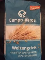 Mängden socker i Weizengrieß